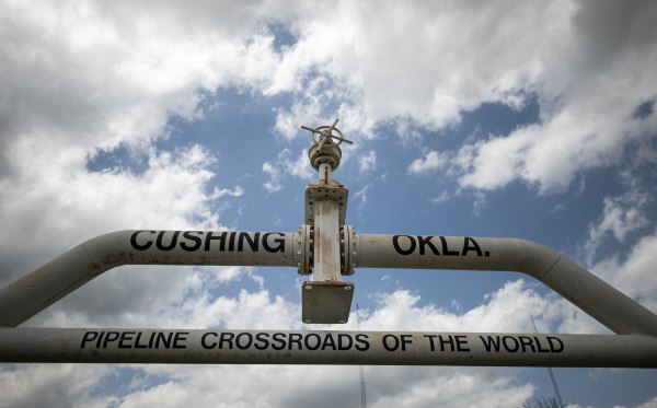 圖為經過俄克拉荷馬州的美國輸油管道。（圖片來源：Johannes Eisele / AFP via Getty Images）