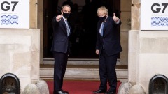 G7峰会英国号召18月内为全球接种(图)