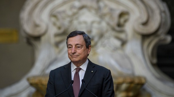 意大利的新任總理德拉吉（Mario Draghi）