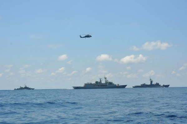 澳大利亚海军和泰国海军联合作战技能演习