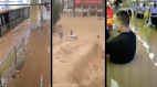 政府睡了鄭州暴雨5次紅色預警未及時停班停課(視頻圖)