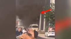 长春一物流仓库起火致40死伤浓烟中人影坠楼(视频图)