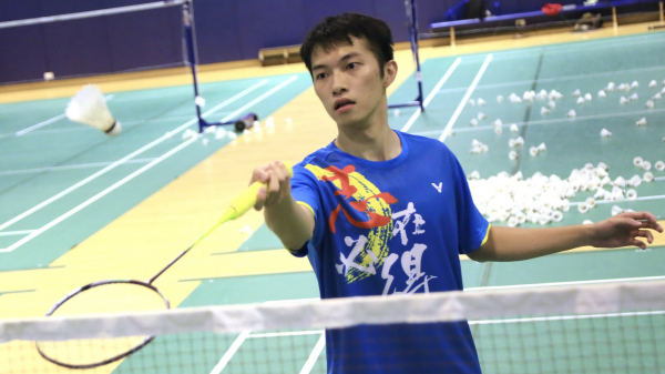 香港羽毛球“一哥”伍家朗。（图片来源：香港政府新闻网）