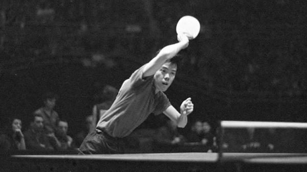 来自英属香港的乒乓球世界冠军容国团，文革被批斗自杀时年仅30岁。（图片来源：公有领域）