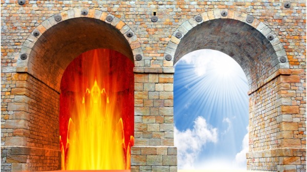 通往天堂与地狱的两扇大门。