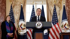 美国务卿会见维族人或施新制裁(图)