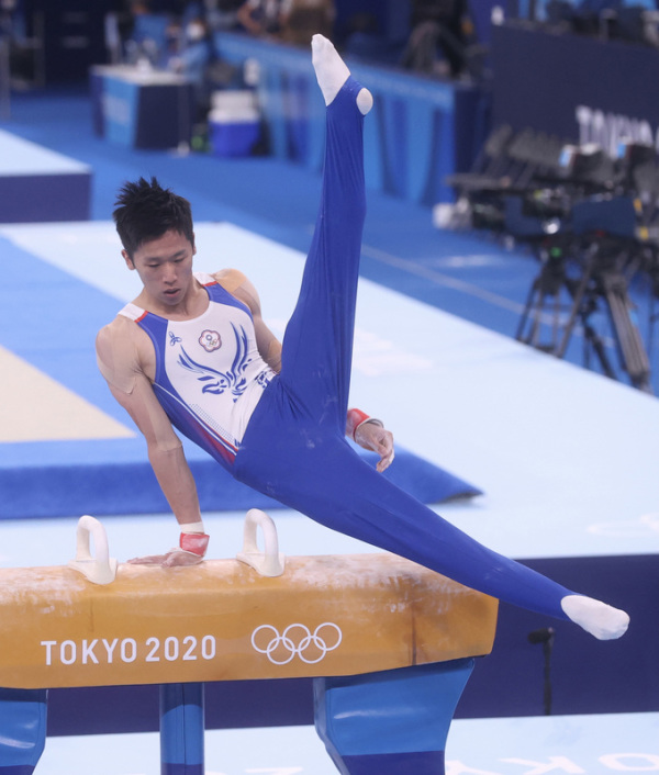 “鞍马王子”李智凯今天在东京奥运体操鞍马项目，成功拿下台湾奥运体操队史上首面银牌