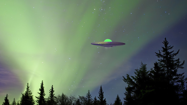 目击绿色UFO(16:9)