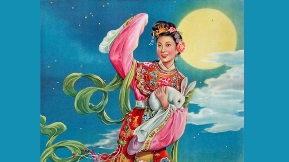 嫦娥奔月是中國上古有名的神話傳說