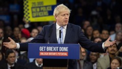 英国提前大选出口民调显示保守党将大胜(图)