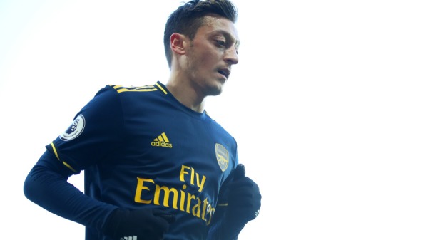 效力兵工廠隊（Arsenal）的德國籍土耳其裔中場球星厄齊爾（Mesut Özil）