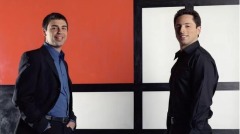 谷歌创始人佩奇与布林正式退居幕后(图)