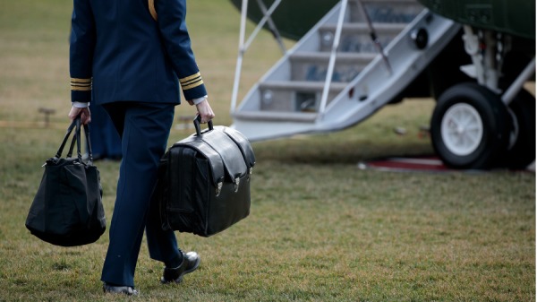 核武手提箱（Nuclear briefcase）示意圖