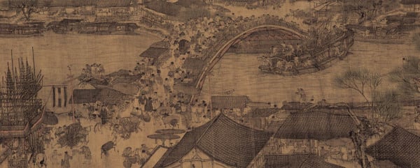 《清明上河圖》展現了九百年前世上最大都市——北宋汴京的清明時節景況。