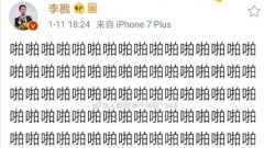 134個「啪」搧向中共李敖之子微博秒「被消失」(組圖)