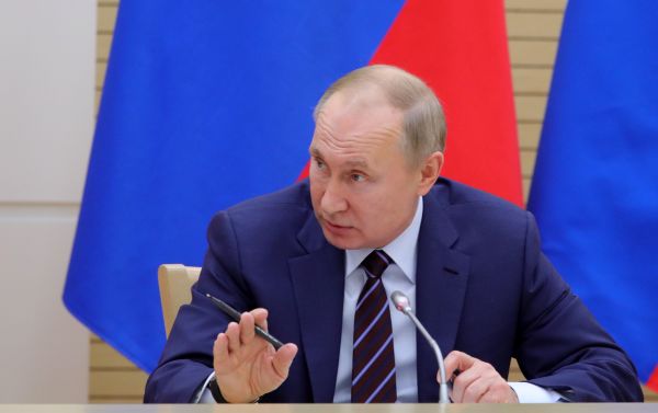 俄羅斯總統普京。（圖片來源：MIKHAIL KLIMENTYEV/SPUTNIK/AFP via Getty Images）
