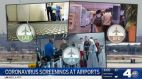 嚴防中共肺炎美國三大國際機場篩查旅客(組圖)