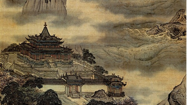 唐宪宗元和八年，大轸国的使臣来到京城长安，向宪宗皇帝进献“重明枕”与“神锦衾”。