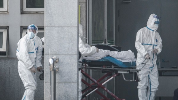 死者曾经到过武汉探亲，回港后确诊感染新型肺炎，在今早病情转差，在玛嘉烈医院死亡。图文无关。