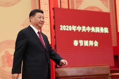 武漢生死一線中央新春快樂(圖)