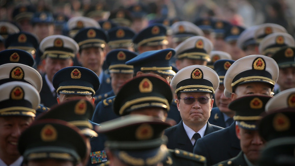 中共軍方代表準備參加兩會。