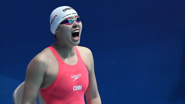 傅园慧2020全国游泳冠军赛暨东京奥运会达标赛中的女子100米仰泳的预赛上以59秒48的成绩排名第一，但她却因为体能得分排在第11，而无法进入决赛。