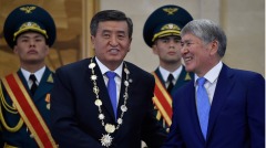 吉爾吉斯斯坦總統主動請辭不願人民自相殘殺(圖)