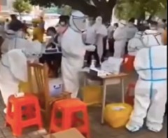 广州一度假村爆发疫情当局紧急封村(图)