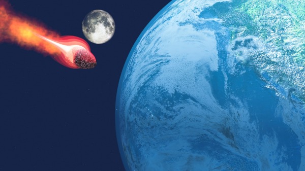 小行星2018 VP1可能会在美国总统大选的前一天袭击地球。（示意图／图片来源：Adobe Stock）