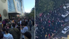 五中全会前突爆雷北京逾3000人集体抗议(组图)