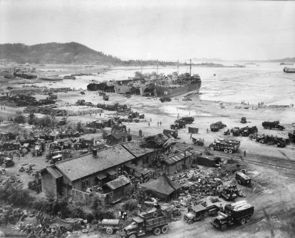 1950年9月15日，仁川登陸成功。