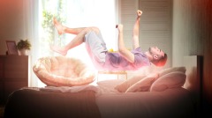 睡着了还能穿墙的奇人(图)