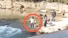 英新任重庆总领事救落水女生获赞(视频图)