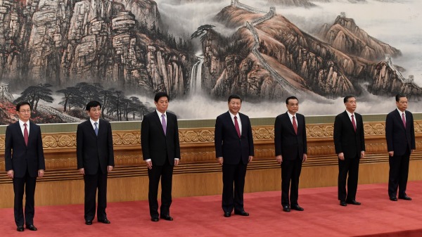 中共中央政治局是中共的最高權力領導層