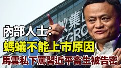【谢田时间】蚂蚁上市受挫-传马云私下骂习近平是席畜生