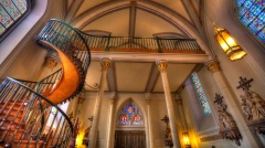 无柱螺旋楼梯竟是耶稣的木工之父所建(图)