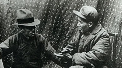 梁漱溟与毛泽东。
