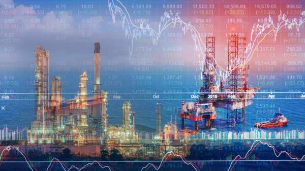 由于全球原油市场激烈波动，随着近几个月对冲基金和投机者撤离，导致国际原油每日价格波动远高于往年。