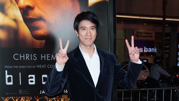 王力宏到達環球影業和傳奇影業的““黑帽”首映禮在TCL中國劇院IMAX在2015年1月8日在好萊塢，加利福尼亞州。2(16:9)
