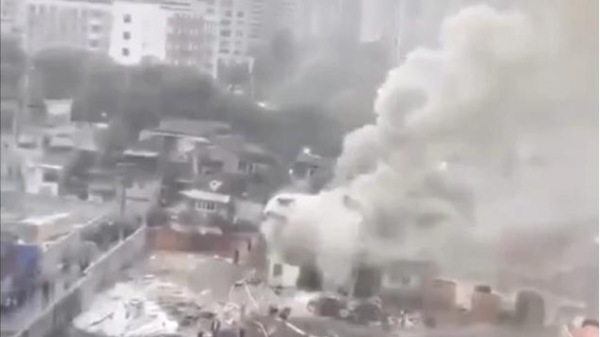 上海 強拆 爆炸