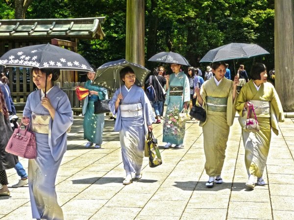 日本冷知识 日本 日本女子 和服