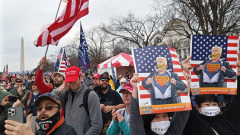 數十萬民眾雲集華府彰顯民意：川普必勝(組圖視頻)