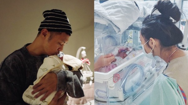 余文樂日前就透露女兒早產，目前已經脫離危險期平安回家，妻子王棠云在IG上PO文，曝光女兒出生的過程。