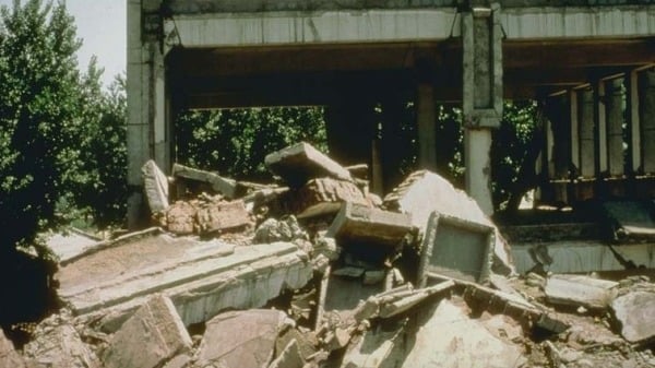 唐山大地震。