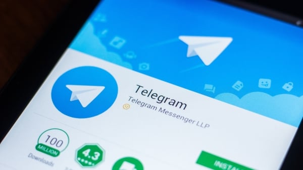 即時通訊軟件Telegram（圖片來源：Adobe Stock）