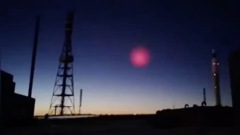 中國真有大事要發生青海夜空再現「紅月亮」(視頻圖)