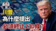 【謝田時間】川普為什麼提出必須終止230條