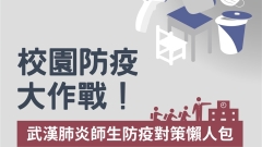 開學續防中共肺炎圖解校園防疫6大對策(組圖)