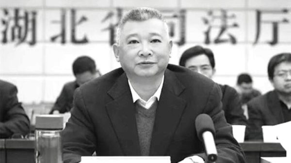 3月2日因“武汉闯京女事件”已被立案调查的湖北省司法厅长谭先振，日前公开到武汉女子监狱“慰问女警”。
