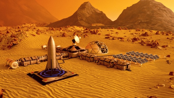 科學家披露，火星古文明毀於外星物種發動的核戰爭。